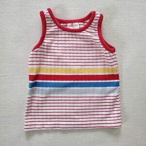 Vintage Healthtex Striped Tank Top 2t/3t